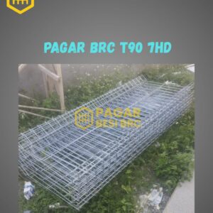 Pagar BRC Tinggi 90cm 7mm Finishing Hot Dip Galvanized