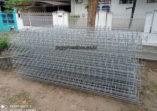PRODUSEN PAGAR BRC TANAH DATAR TERMURAH