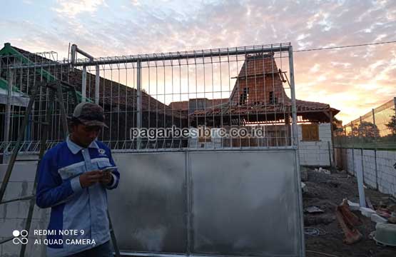 PRODUSEN PAGAR BRC TIANG BETON