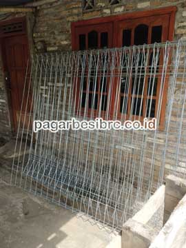 Suplier Pagar BRC Nduga Galvanis Tahan Karat