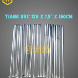 Tiang Pagar BRC 1,5 Inch – Panjang 150 cm