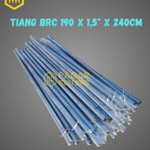 Tiang Pagar BRC 1,5 Inch – Panjang 240 cm