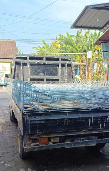 Pengiriman Pagar Besi BRC Depok Sleman