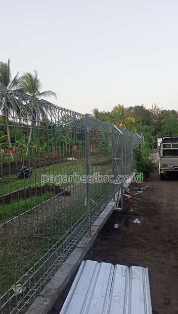 Pengiriman Pagar Besi BRC Gamping Sleman Yogyakarta