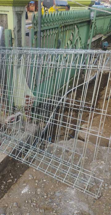 Pengiriman Pagar Besi BRC Gamping Sleman Yogyakarta
