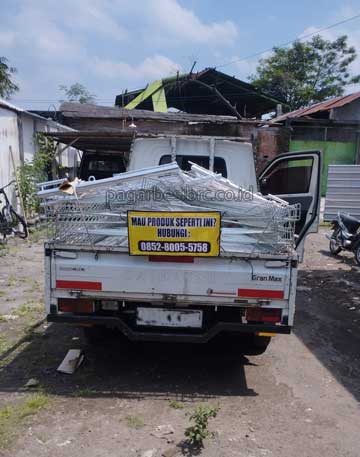 Pengiriman Pagar Besi BRC Piyungan Bantul