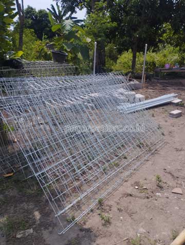 Pengiriman Pagar Besi BRC Prambanan