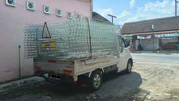 Pengiriman Pagar Besi BRC Sragen Jawa Tengah