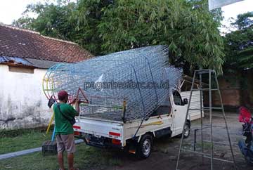 Pabrik Pagar Besi BRC Semarang Utara