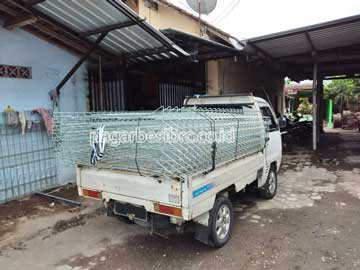 Pengiriman Pagar Besi BRC Depok Sleman Yogyakarta