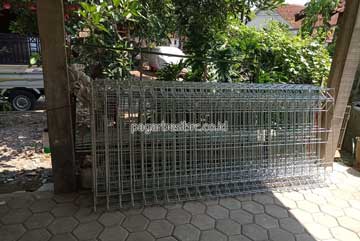 Pengiriman Pagar Besi BRC Pajangan Bantul