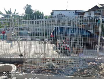Pengiriman Pagar Besi BRC Pandak Bantul