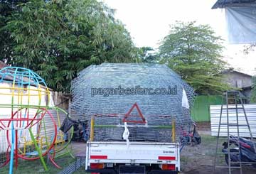 Pengiriman Pagar Besi BRC Semarang Utara