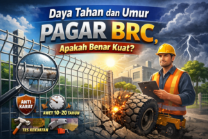Daya Tahan dan Umur Pagar BRC, Apakah Benar Kuat?
